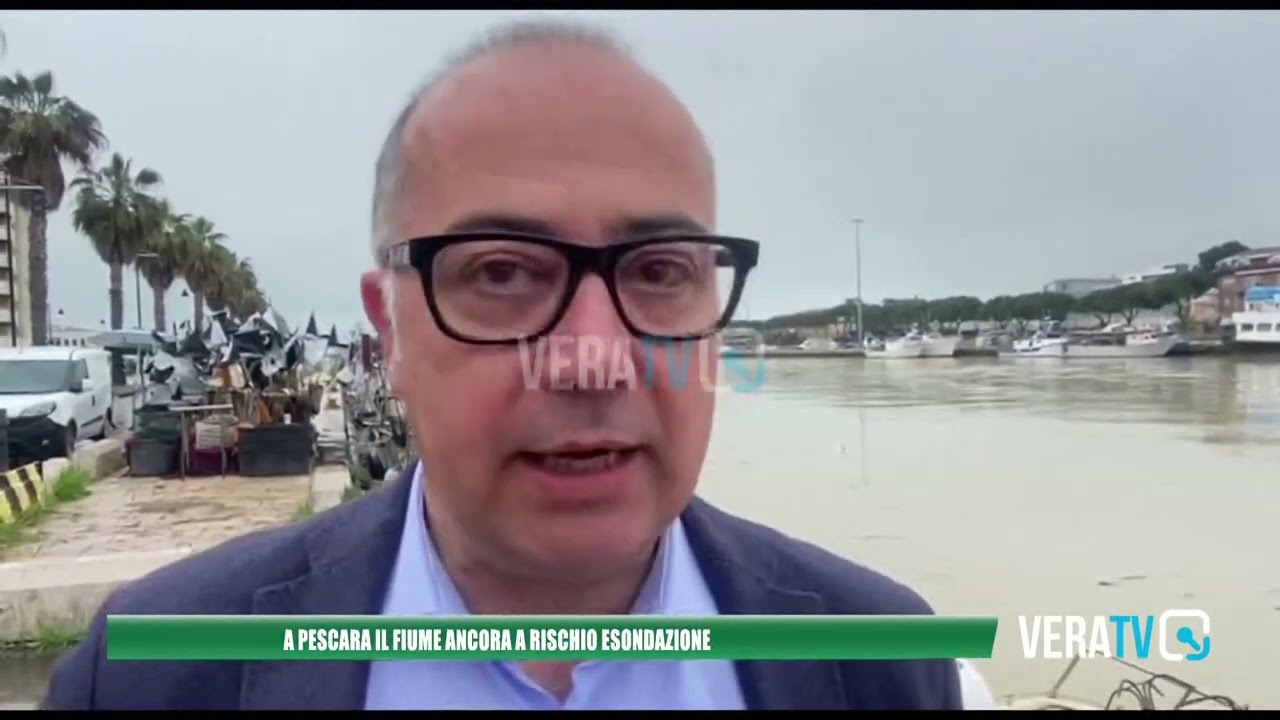 Pescara – Fiume ancora a rischio esondazione, vigili del fuoco in allerta