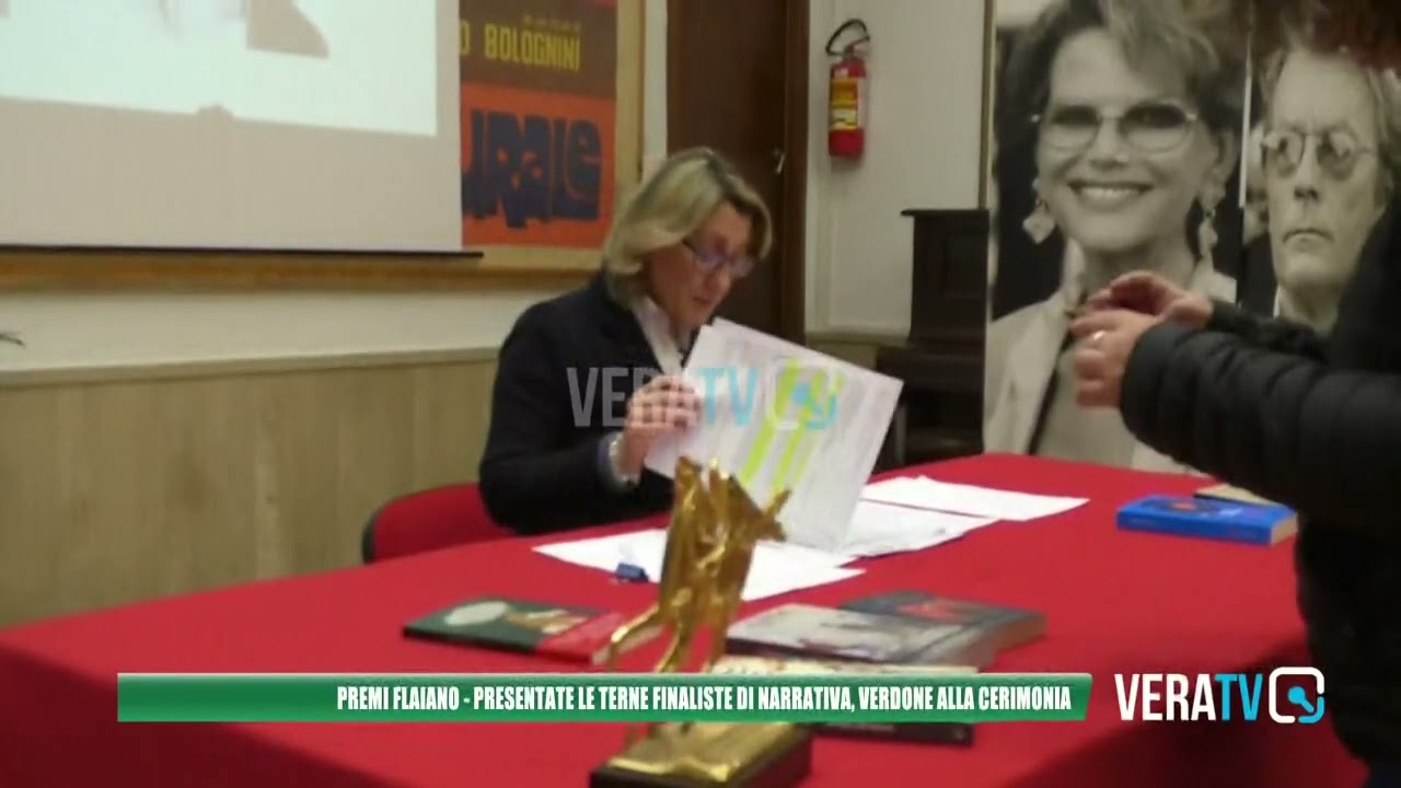 Pescara – Premi Flaiano: presentate le terne finaliste di narrativa, anche Verdone alla cerimonia
