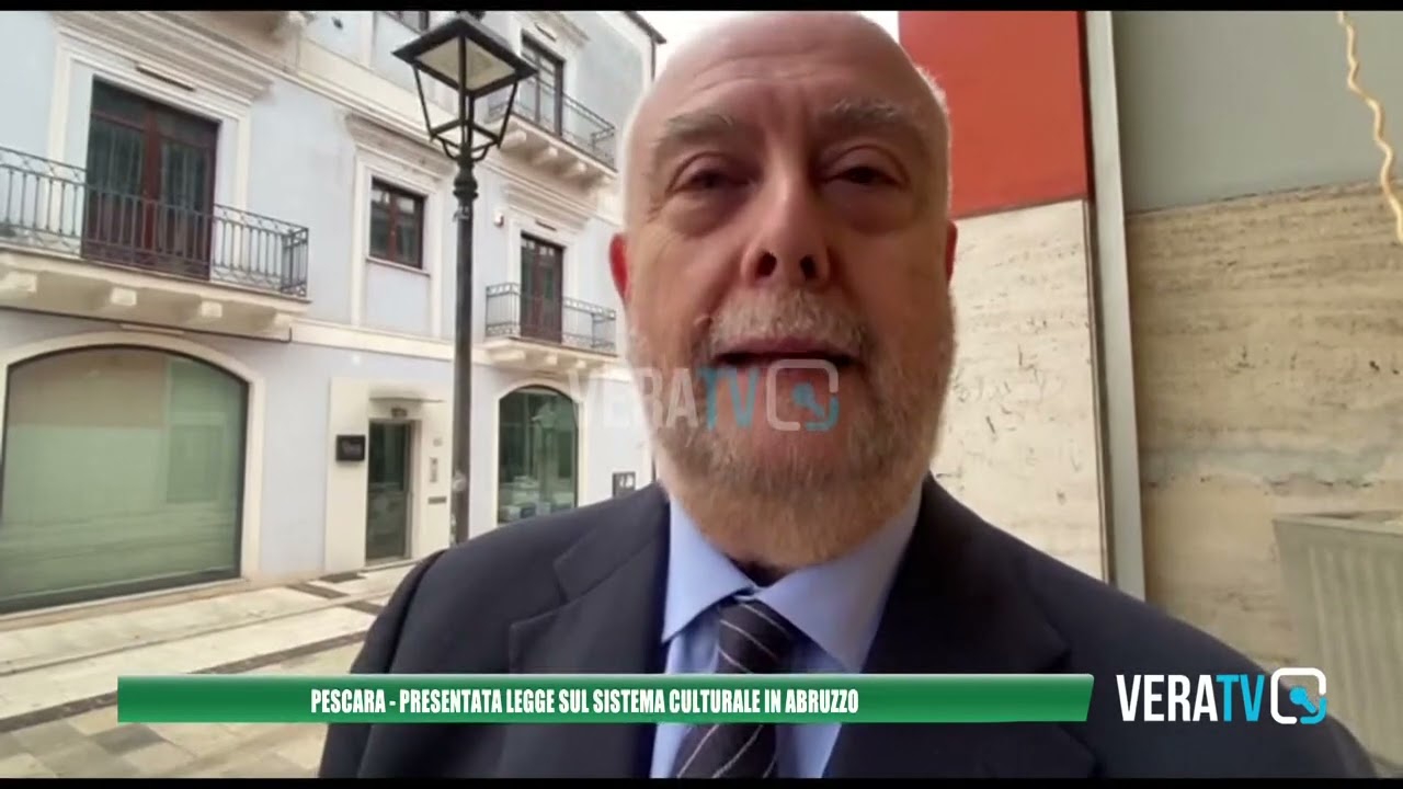 Pescara, presentata la legge sul sistema culturale in Abruzzo
