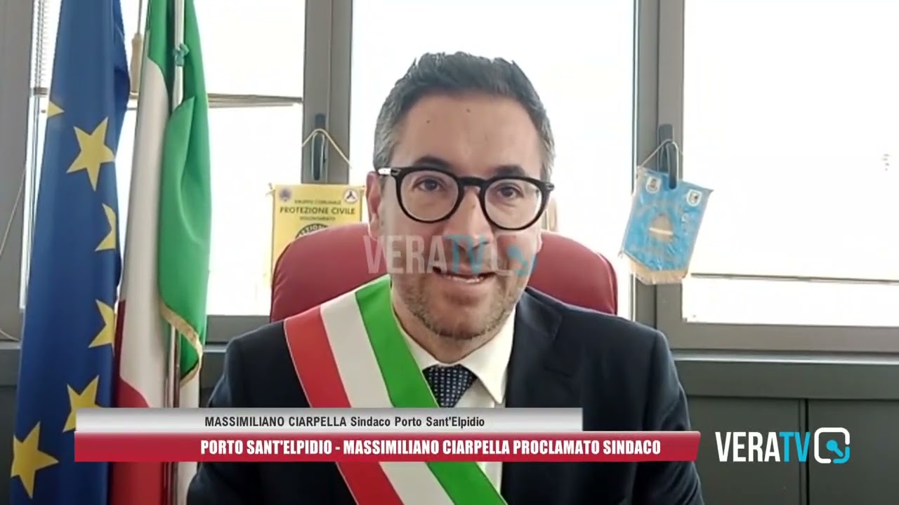 Porto Sant’Elpidio – Massimiliano Ciarpella proclamato sindaco: “Lavoriamo per la città”