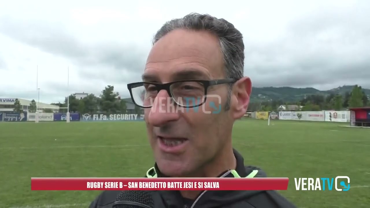 Rugby Serie B – San Benedetto batte Jesi e conquista la salvezza
