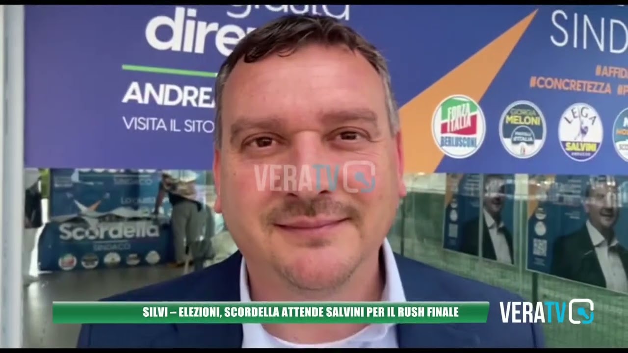 Silvi – Elezioni comunali, Scordella attende Salvini per il rush finale