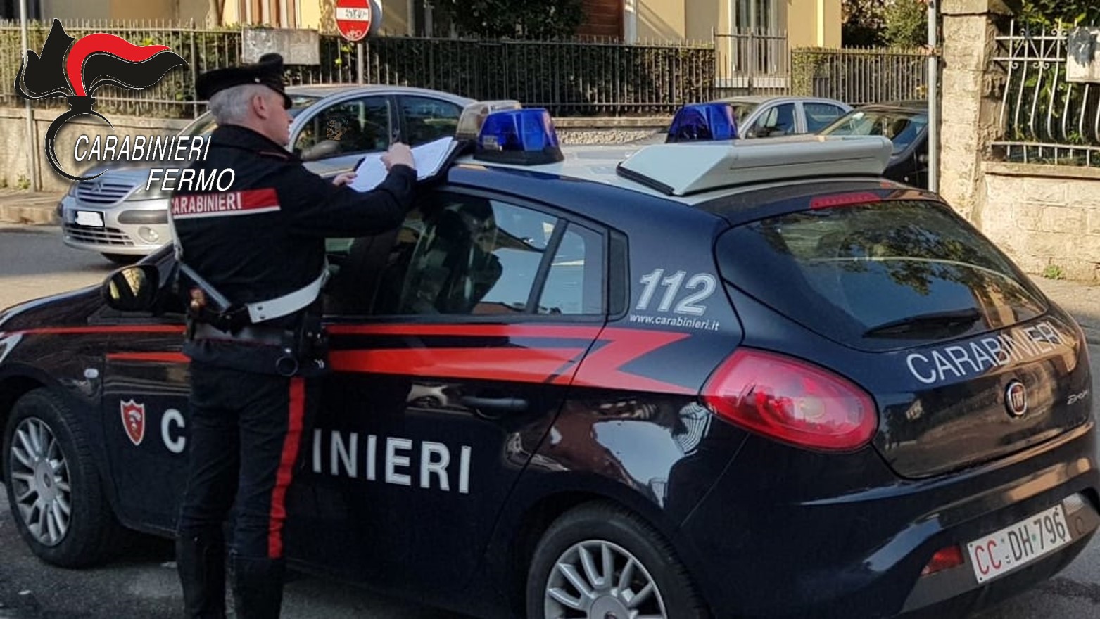 Non si ferma all’alt dei carabinieri, denunciato un 51enne di Montegranaro