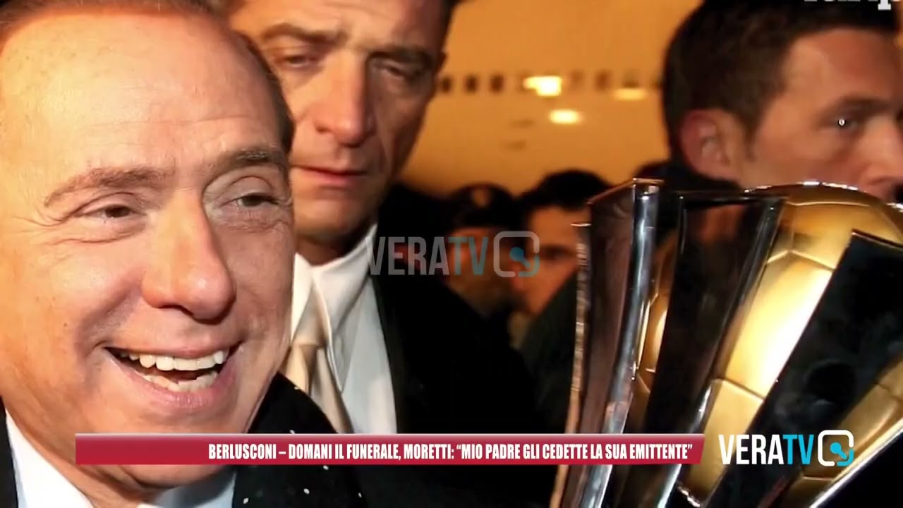 Addio a Berlusconi – Domani il funerale, Moretti: “Mio padre gli cedette la sua emittente”