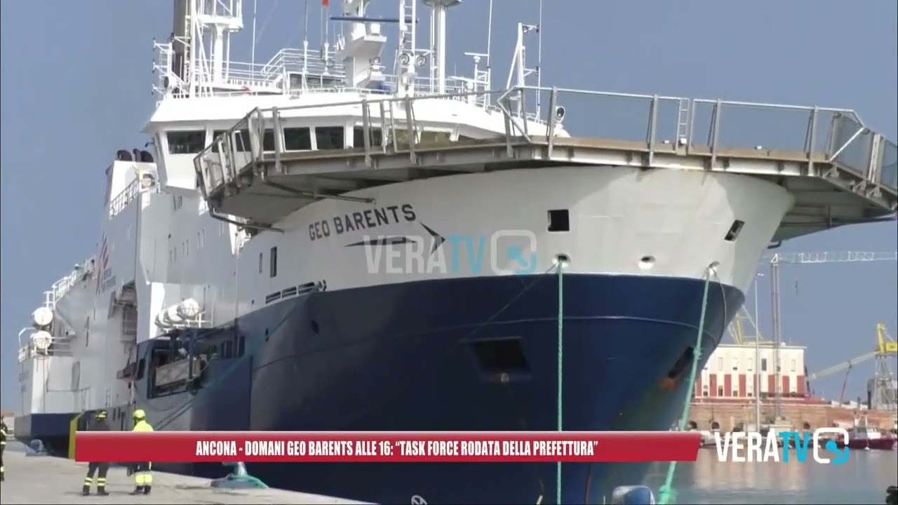 Ancona – Geo Barents in arrivo al porto, Pellos: “Task force rodata della prefettura”