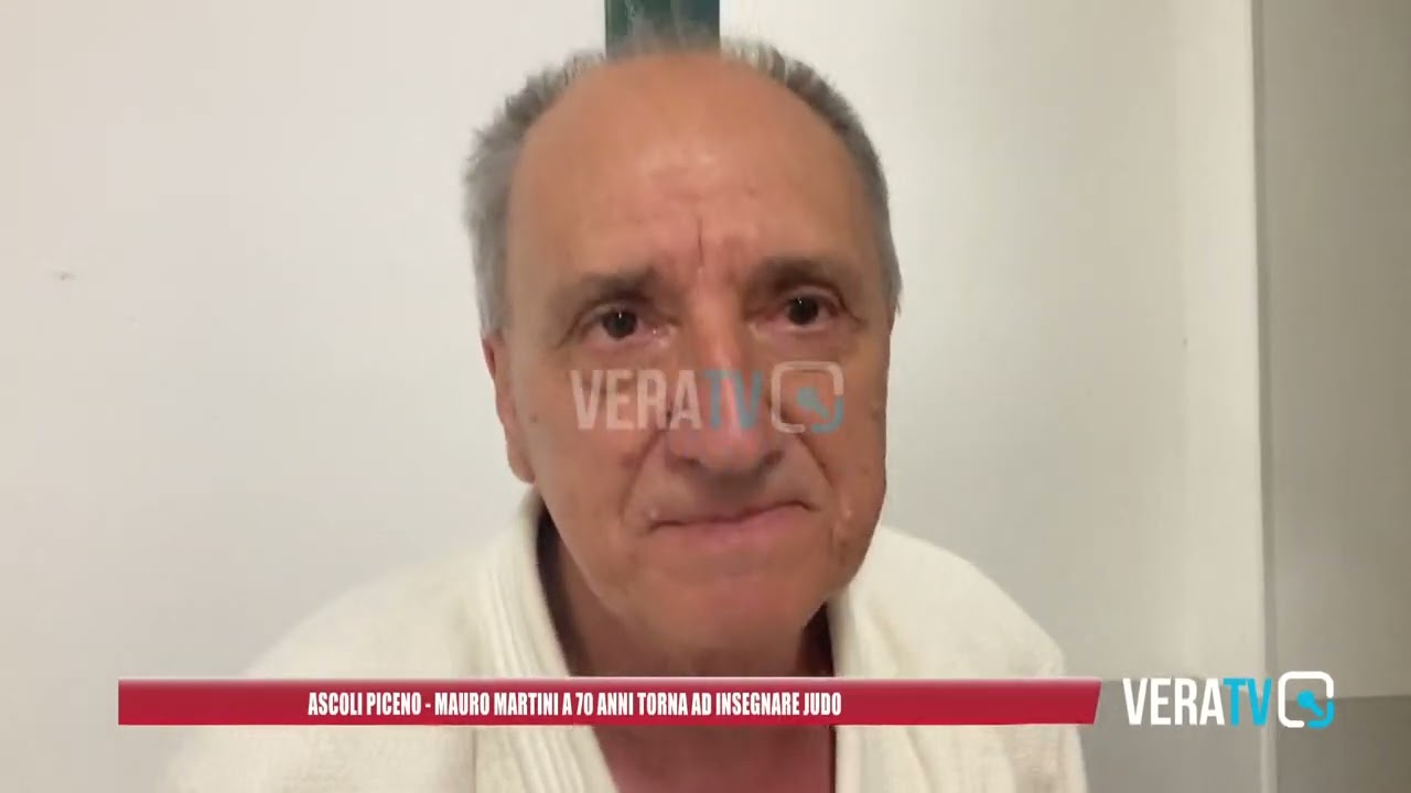 Ascoli Piceno – A 70 anni torna a insegnare judo: la storia di Mauro Martini