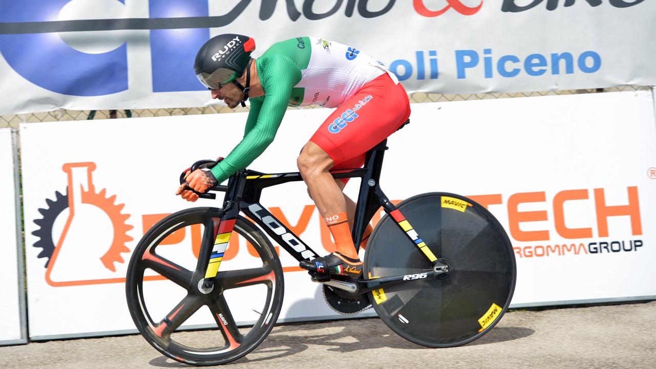 Francesco Ceci campione d’Italia nel chilometro di fermo