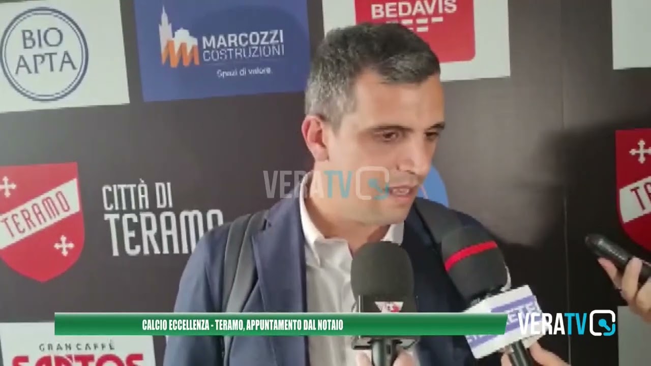 Calcio Eccellenza Abruzzo – Teramo, appuntamento dal notaio per la nuova società
