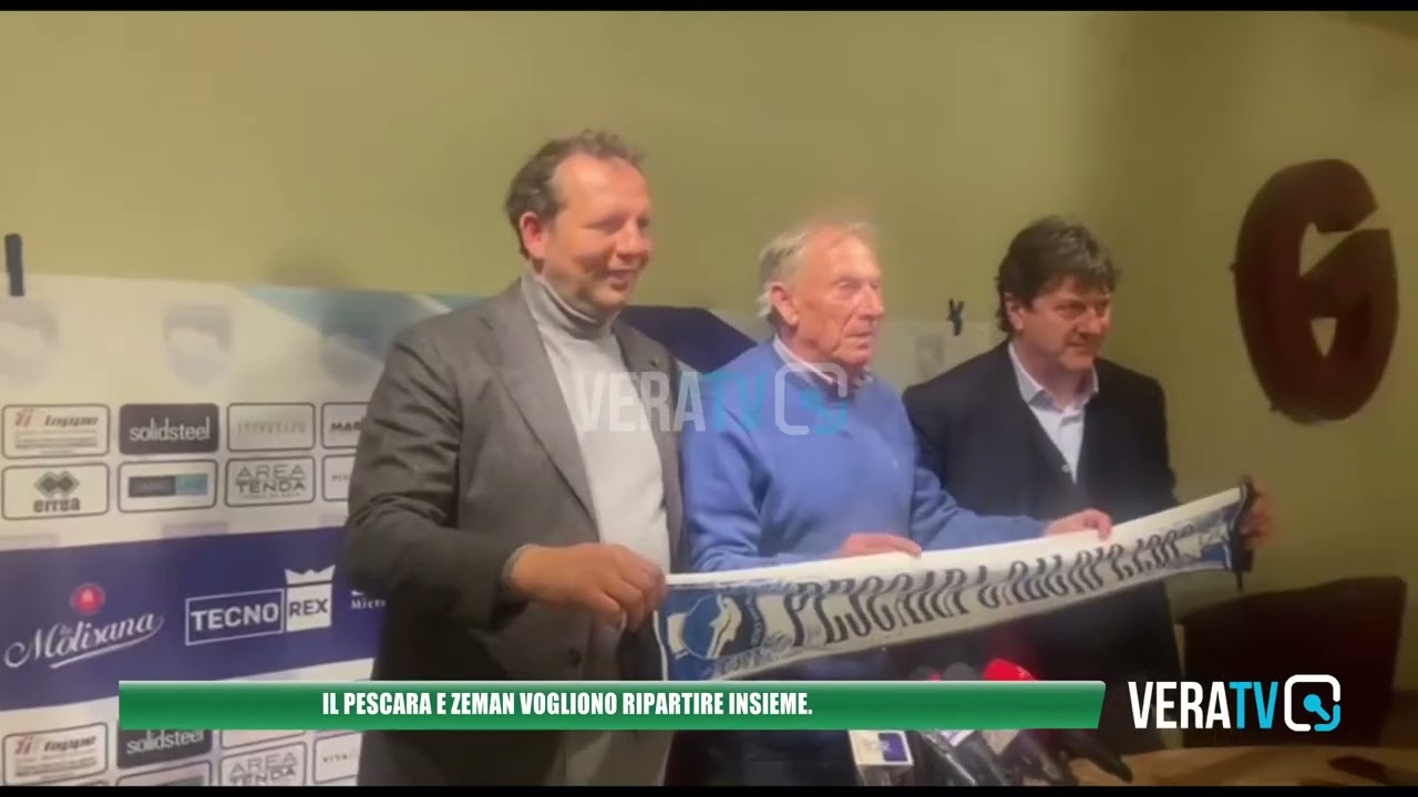 Il Pescara e Zeman vogliono ripartire insieme