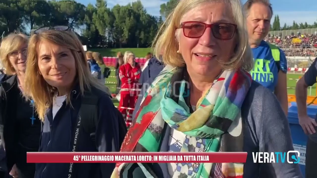 L’evento – Pellegrinaggio da Macerata a Loreto, migliaia di fedeli da tutta Italia