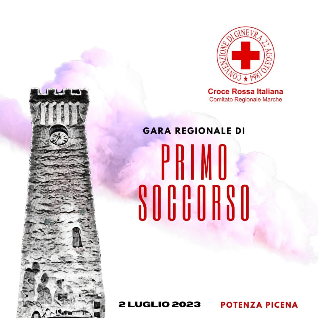 A Potenza Picena la gara regionale di primo soccorso della Croce Rossa
