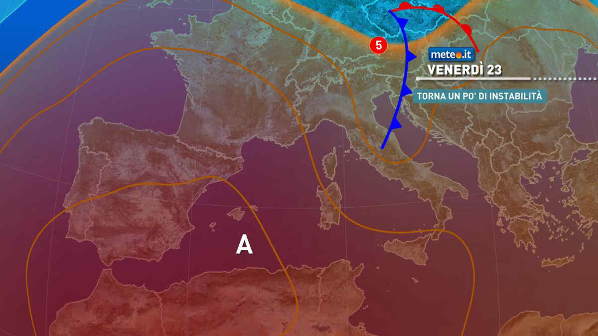 Break temporalesco colpisce Marche e Abruzzo,domenica bello ovunque