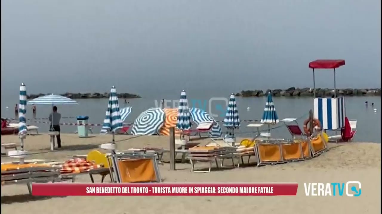 San Benedetto del Tronto – Turista muore in spiaggia: secondo malore fatale