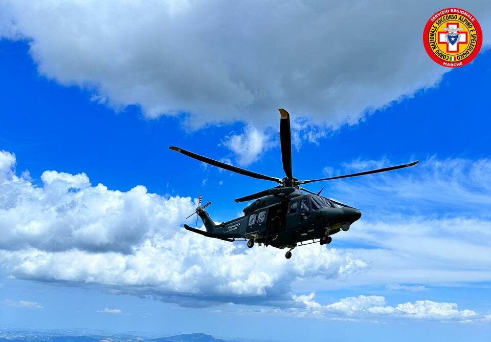 Ascoli – Disperso sul monte Vettore: elicottero recupera escursionista