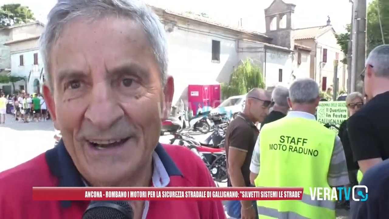 Ancona – Rombano i motori per la sicurezza stradale di Gallignano: “Silvetti sistemi le strade”