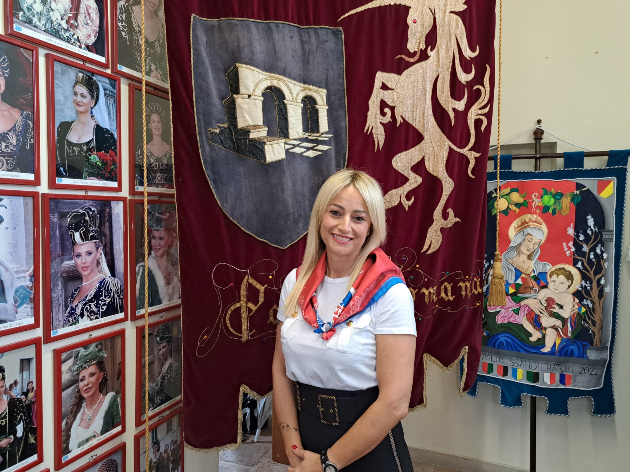 Quintana di Ascoli – L’imprenditrice Stefania Regoli sarà la dama di luglio per Porta Romana