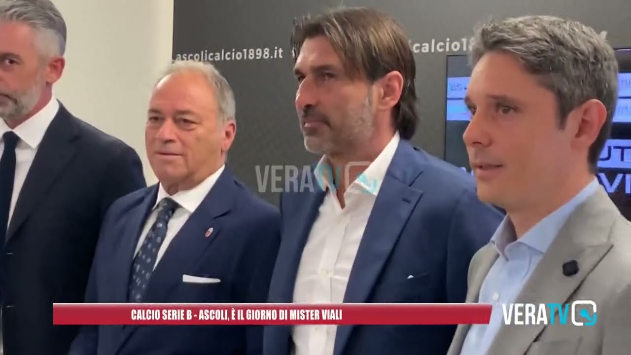 Calcio Serie B – Ascoli, è il giorno del nuovo allenatore William Viali