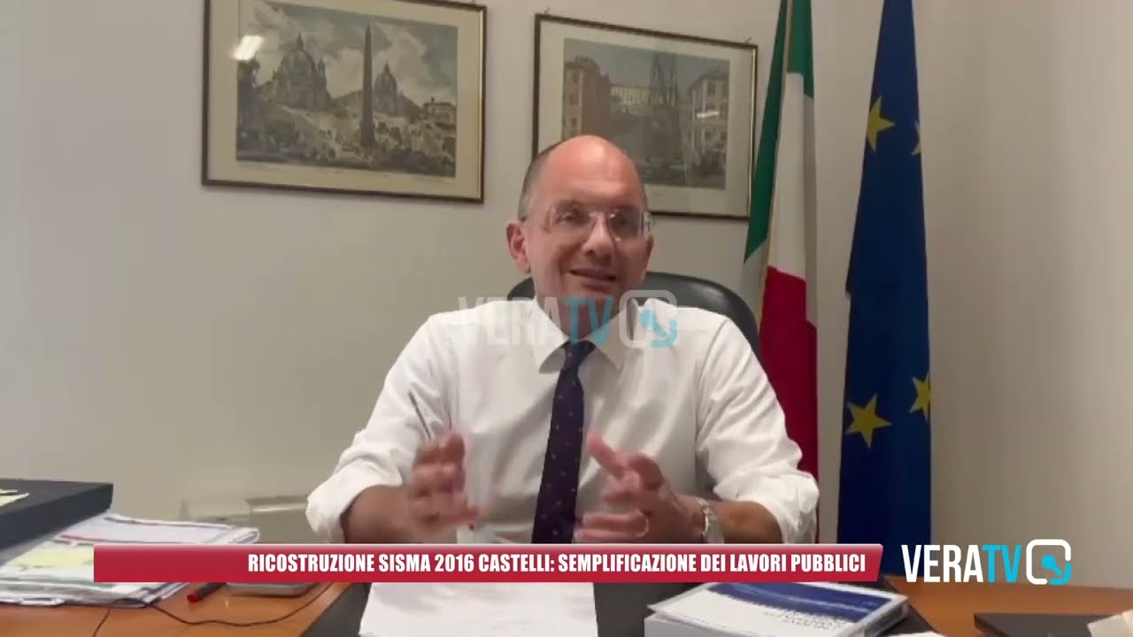 Ordinanza per il cuore di Camerino, Castelli: “Sbloccato maxi cantiere”