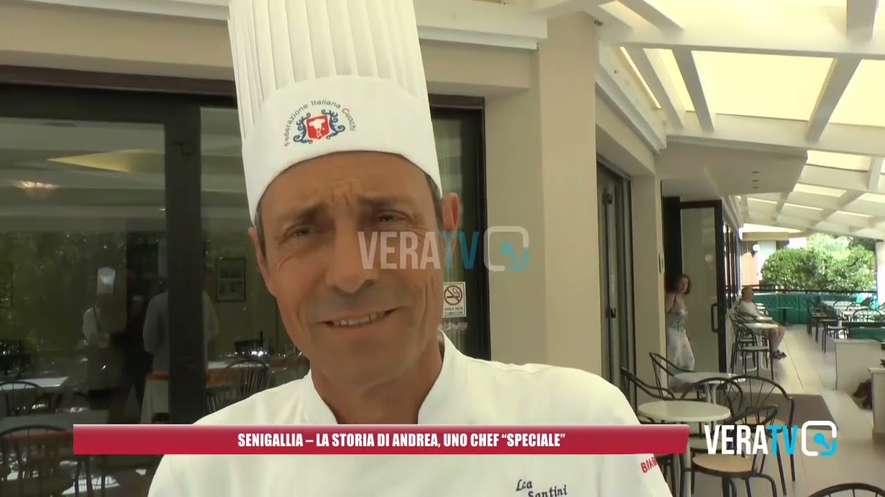 Senigallia – A Vera Tv la storia di Andrea, chef “speciale”
