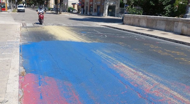 Quintana di Ascoli: imbrattati dai vandali i ponti di Tufilla e Solestà