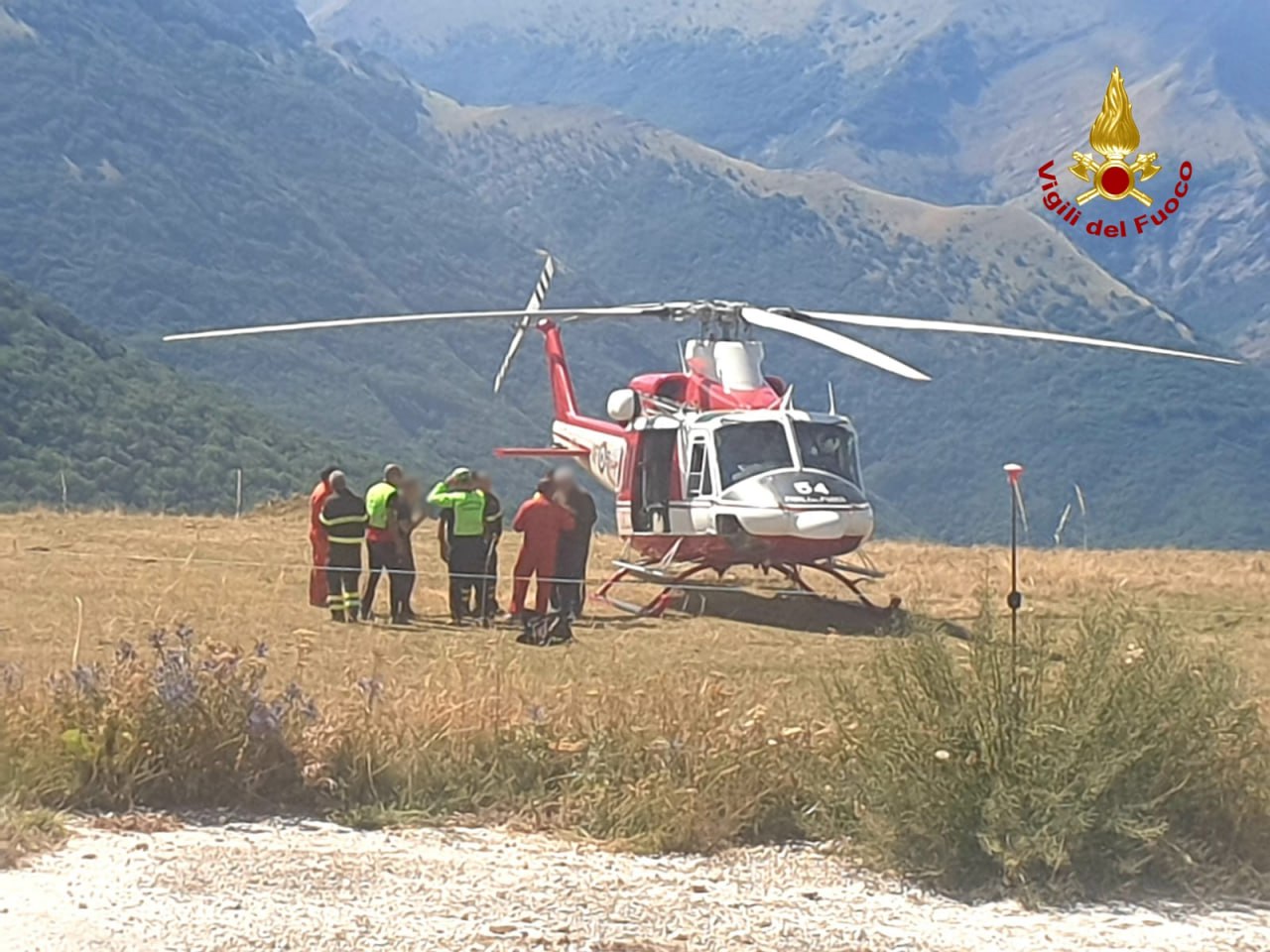 Escursionista anziano accusa un affaticamento: recuperato in elicottero