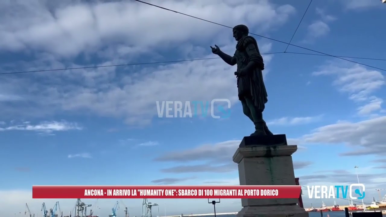 Ancona, in arrivo la “Humanity One”: sbarco di 100 migranti al porto dorico