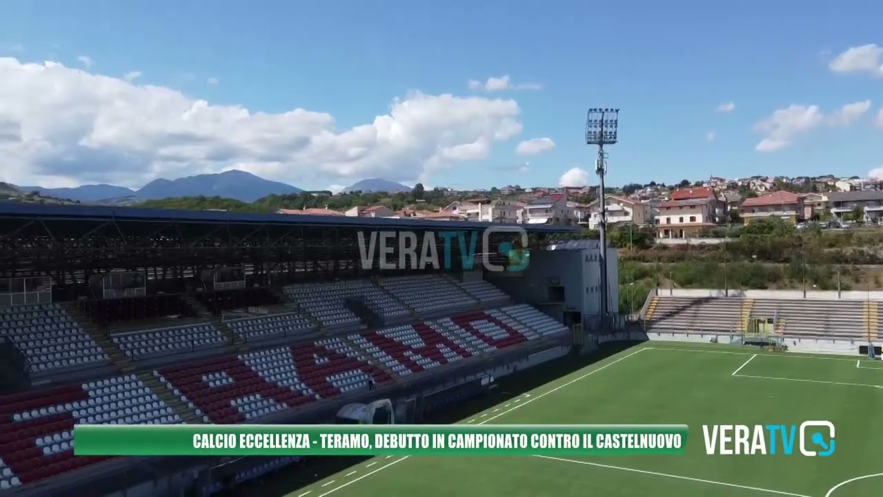 Calcio Eccellenza Abruzzo – Teramo, debutto in campionato contro il Castelnuovo