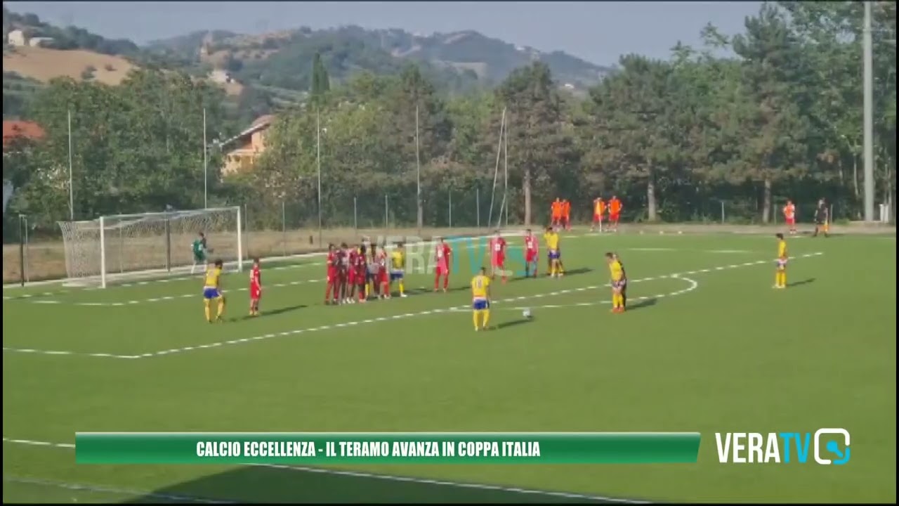 Calcio Eccellenza – Il Teramo rimonta e passa il turno in Coppa Italia