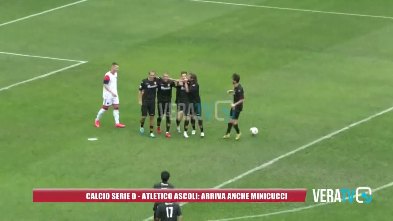 Calcio Serie D – Atletico Ascoli scatenato sul mercato, arriva anche Minicucci