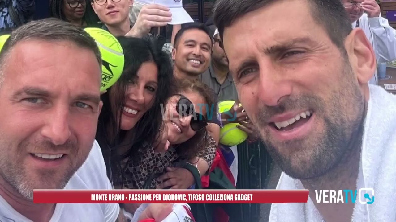 Monte Urano – Vojo: il super tifoso di Djokovic che sogna di andarlo a vedere in Australia