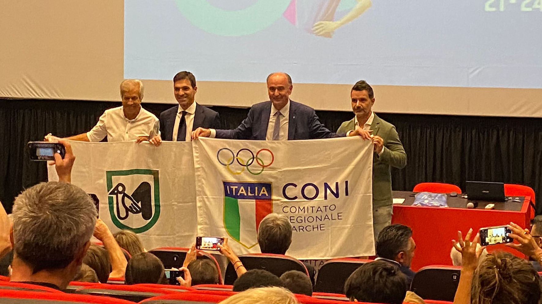Trofeo Coni 2023, presentata la delegazione marchigiana