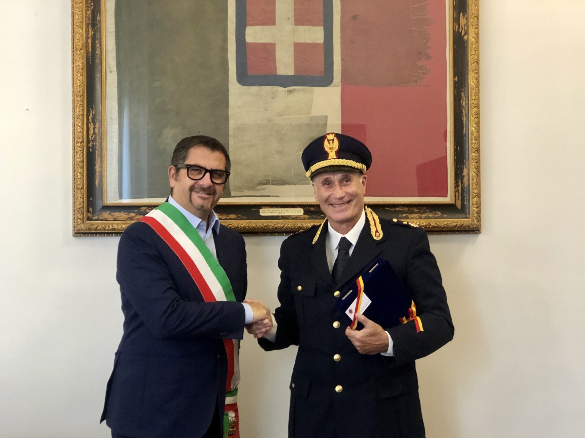 Silvetti riceve il dirigente di Polizia ferroviaria Marche