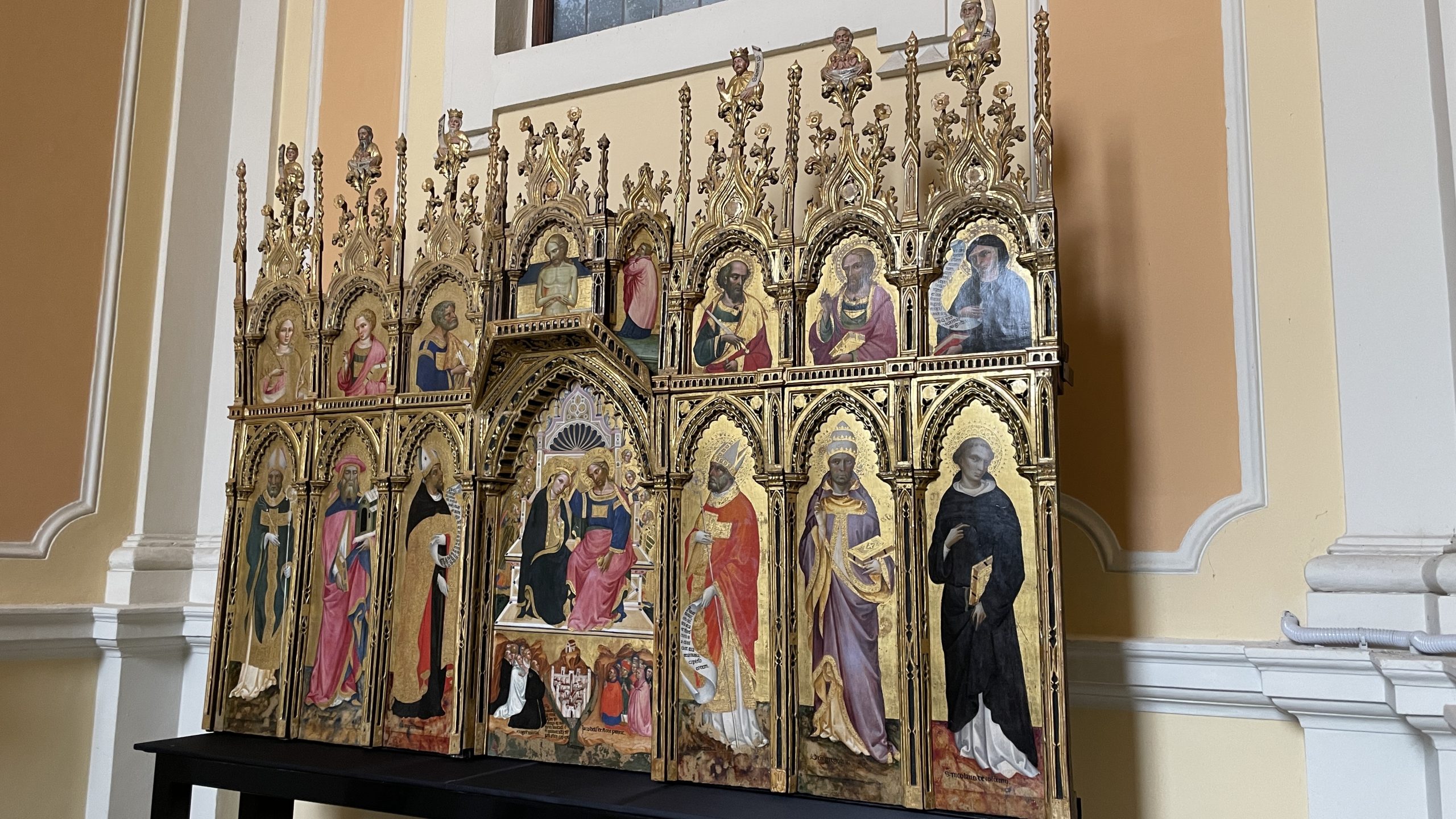Teramo – Polittico di Jacobello del Fiore torna nel Duomo dopo il sisma 2016