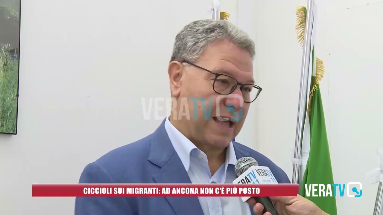 Ancona – Ciccioli sui migranti: “Situazione satura, in città non c’è più posto”