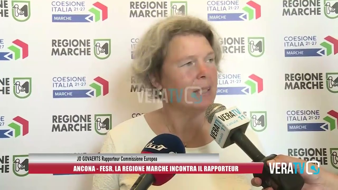 Ancona – Fesr, la Regione Marche incontra il rapporteur