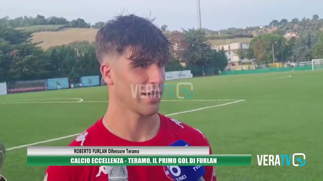 Calcio Eccellenza Abruzzo – Il Teramo si gode il primo gol di Furlan