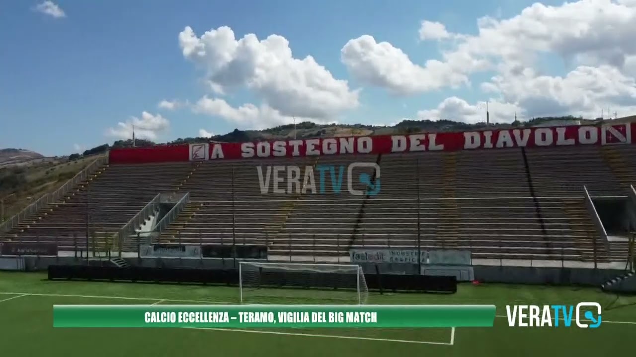 Calcio Eccellenza Abruzzo – Teramo, vigilia di big match per la squadra di Pomante