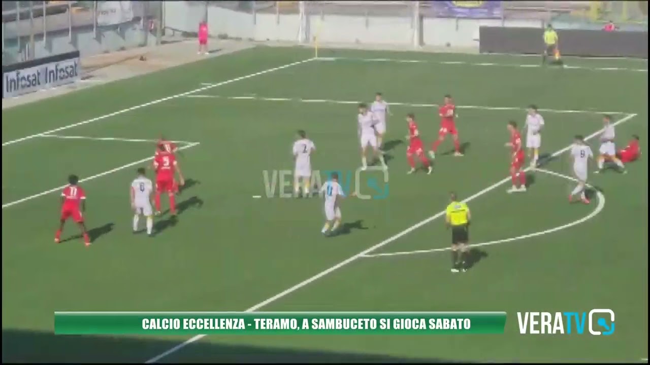 Calcio Eccellenza – Il Teramo giocherà sabato a Sambuceto