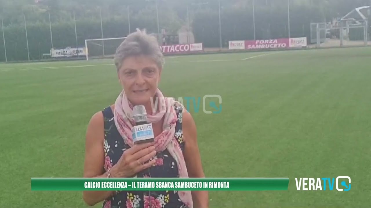 Calcio Eccellenza – Il Teramo vince in rimonta a Sambuceto