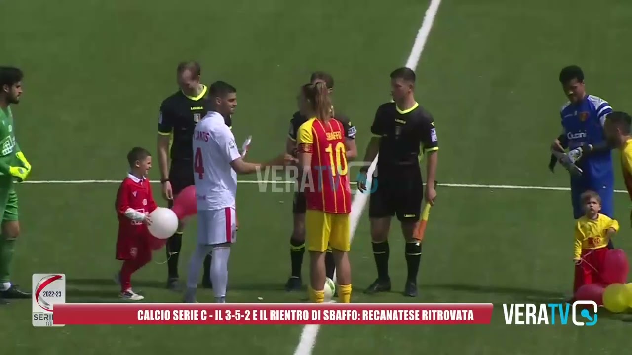 Calcio Serie C – Il 3-5-2 e il rientro di Sbaffo: Recanatese ritrovata