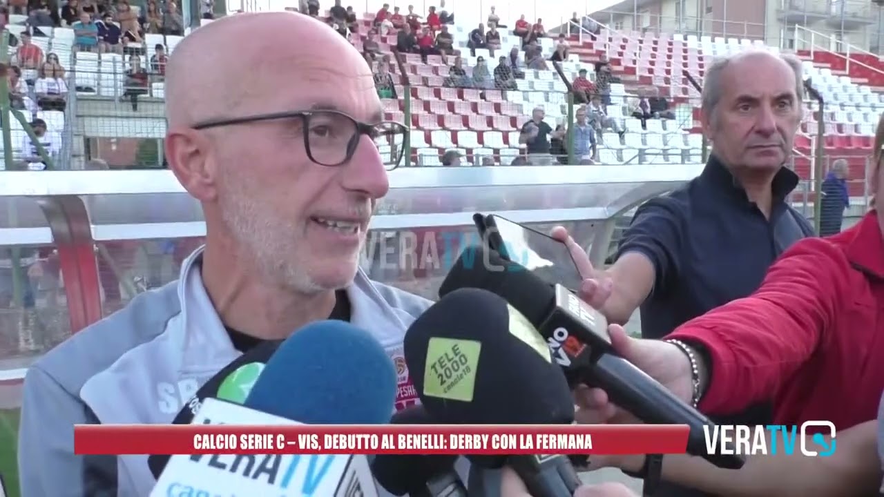 Calcio/Serie C – Vis Pesaro, lunedì riapre il Benelli: derby con la Fermana