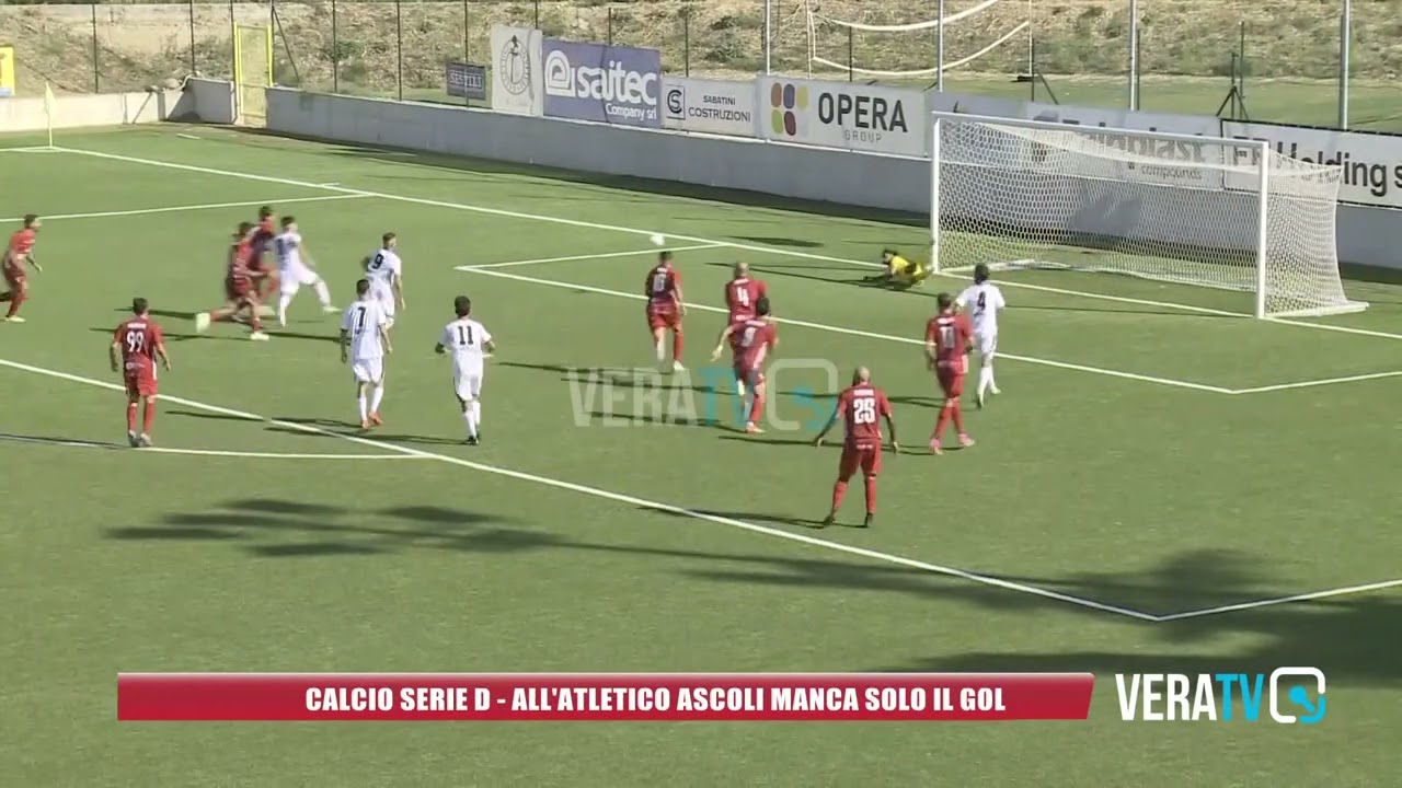 Calcio Serie D – Atletico Ascoli e Chieti finiscono senza reti, Pirozzi: “Mancato solo il gol”