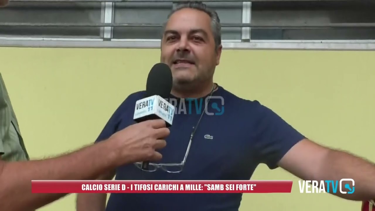 Calcio Serie D – Tifosi caricati a mille: “Samb, sei forte”