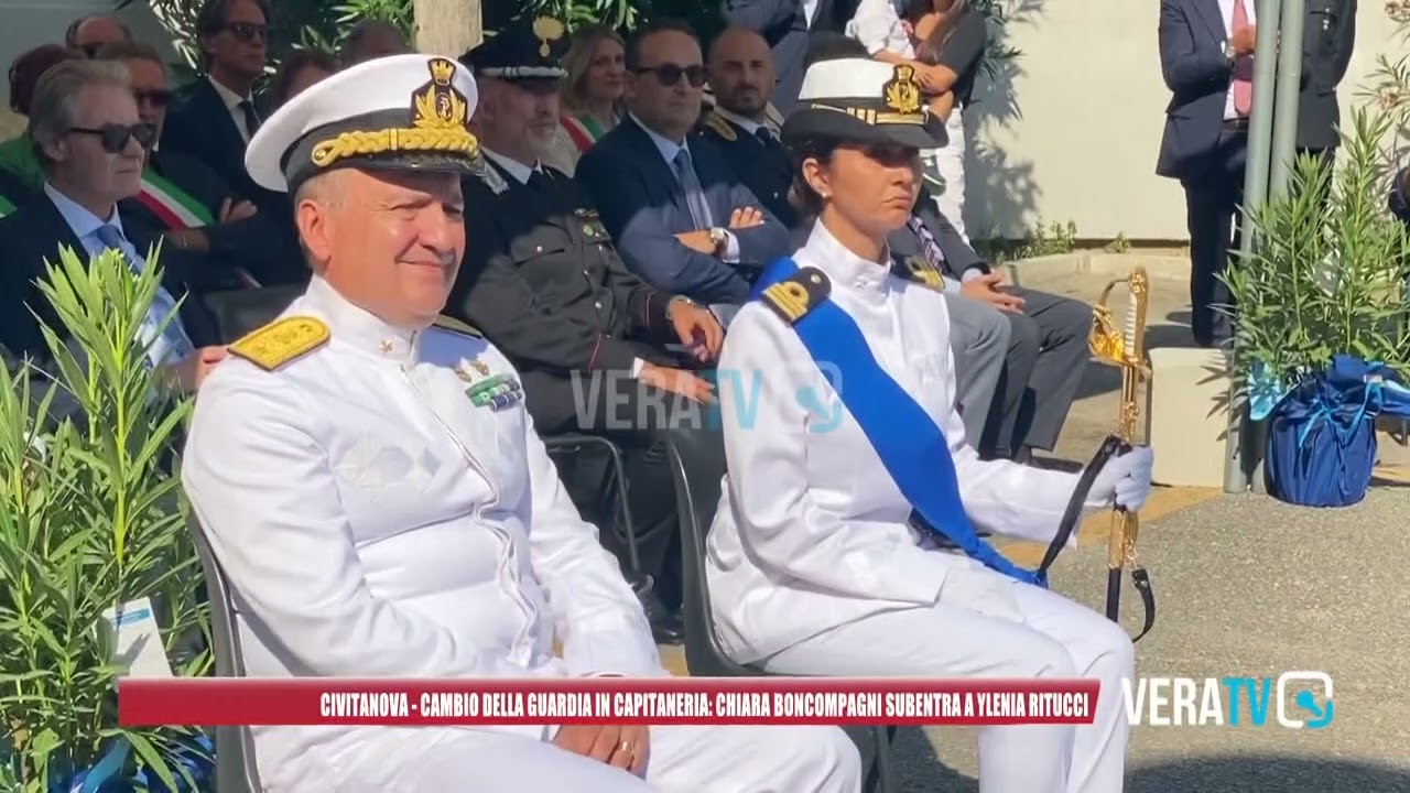 Civitanova – Cambio della Guardia in Capitaneria, se ne va il capitano di corvetta Ylenia Ritucci