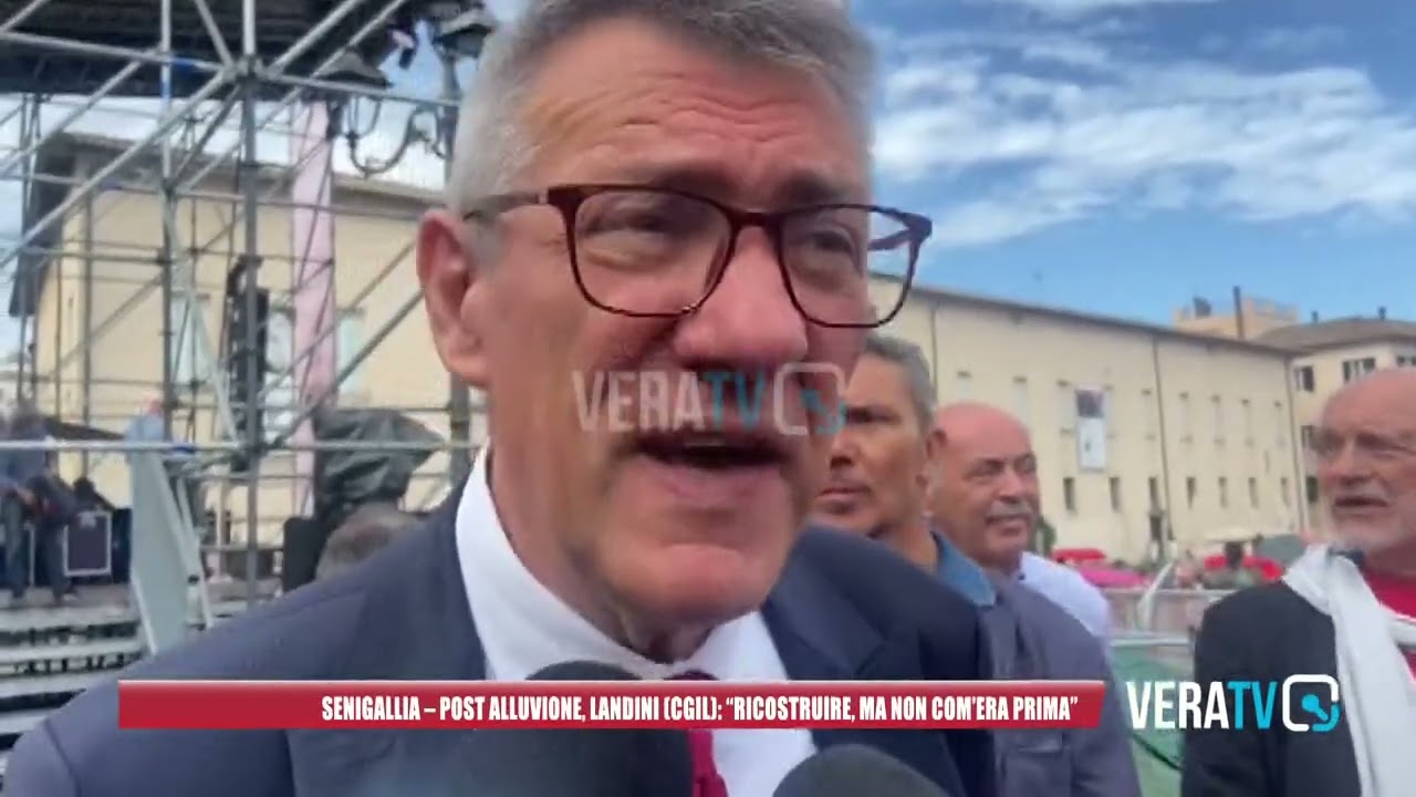 Landini: “Ricostruire, ma non come prima”