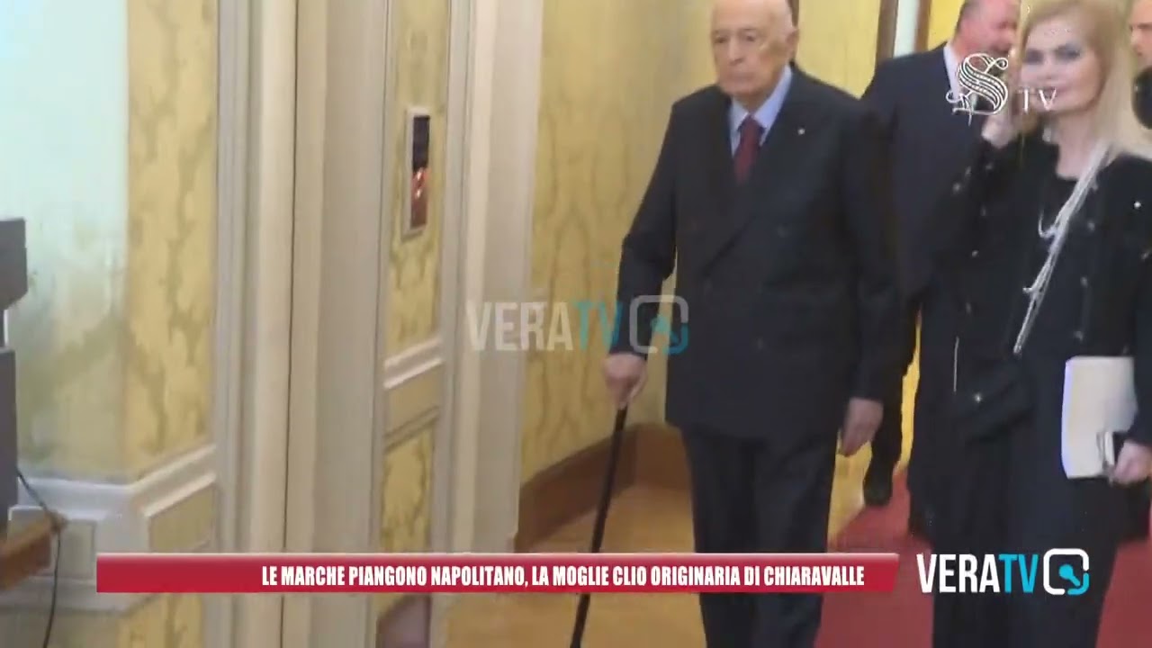 Le Marche piangono Giorgio Napolitano