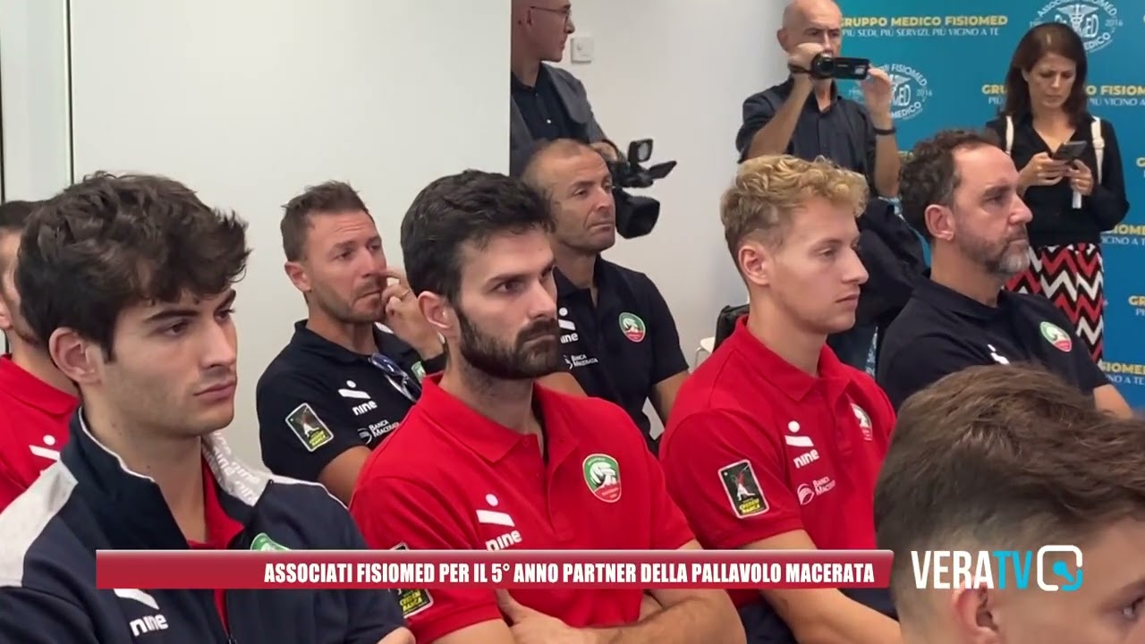 Macerata – Associati Fisiomed partner, per il quinto anno, della Pallavolo Macerata