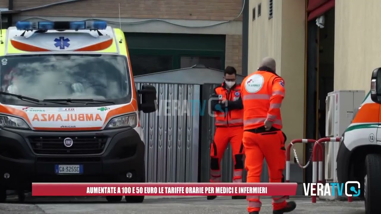 Marche – Tariffe orarie per medici e infermieri: aumento a 100 e 50 euro