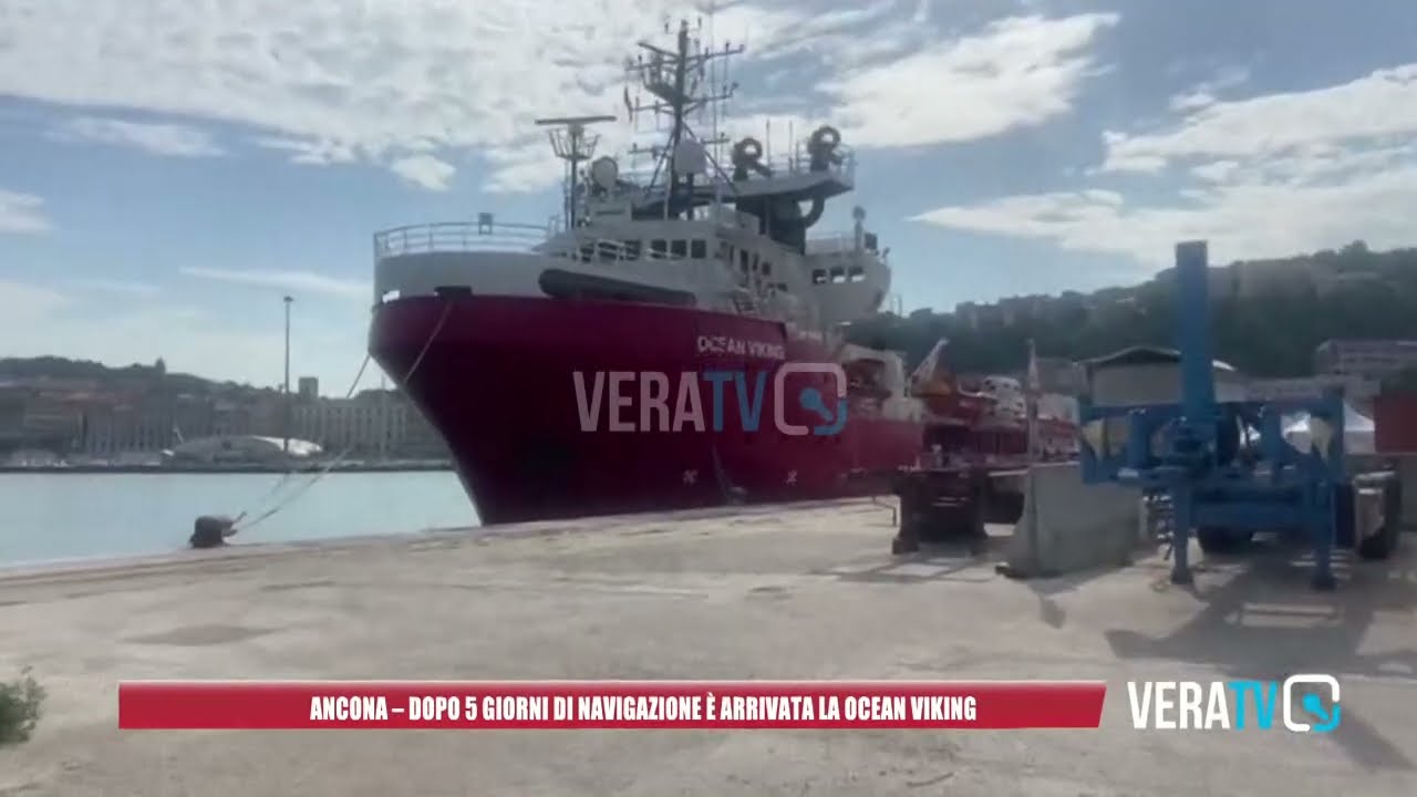 Ocean Viking – Sbarcati 68 migranti al porto di Ancona