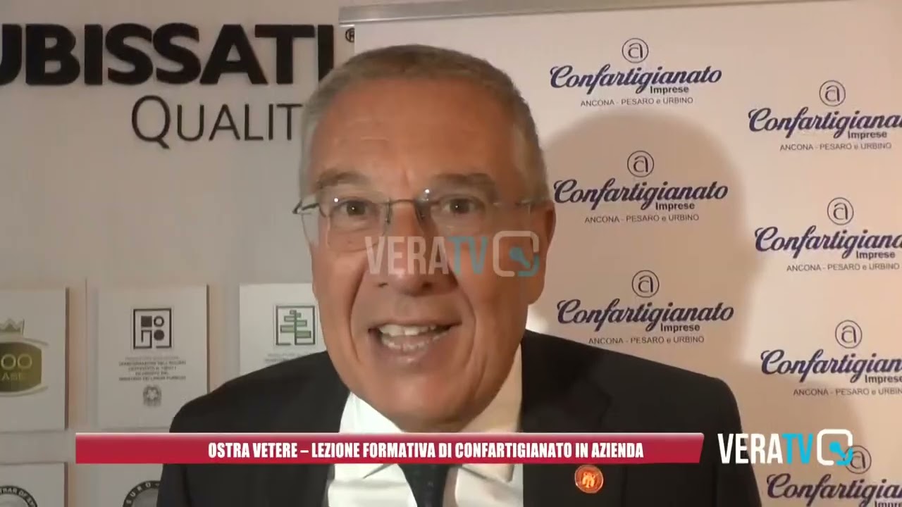 Ostra Vetere – Lezione formativa di Confartigianato in azienda